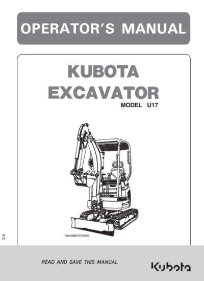 kubota u 17|kubota u17 manual pdf.